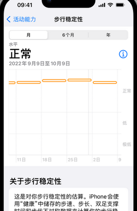 通州iPhone手机维修如何在iPhone开启'步行稳定性通知'