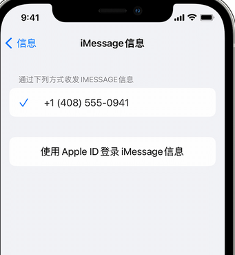 通州apple维修iPhone上无法正常发送iMessage信息 