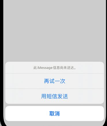 通州apple维修iPhone上无法正常发送iMessage信息