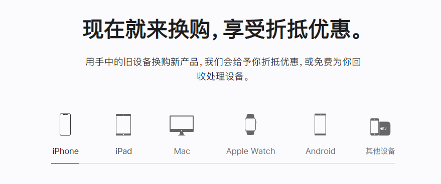 通州苹果手机维修分享iPhone以旧换新的去处 