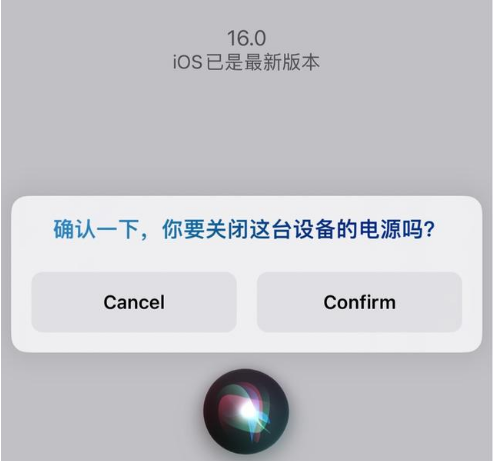 通州苹果手机维修分享iOS 16 Beta5为什么要取消Siri语音关机功能 